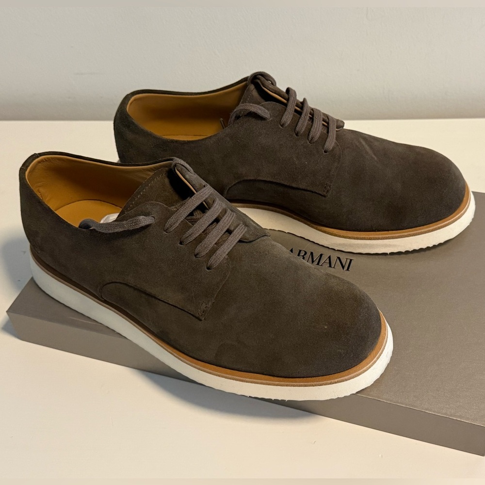 Giorgio Armani Men's Suede Shoes